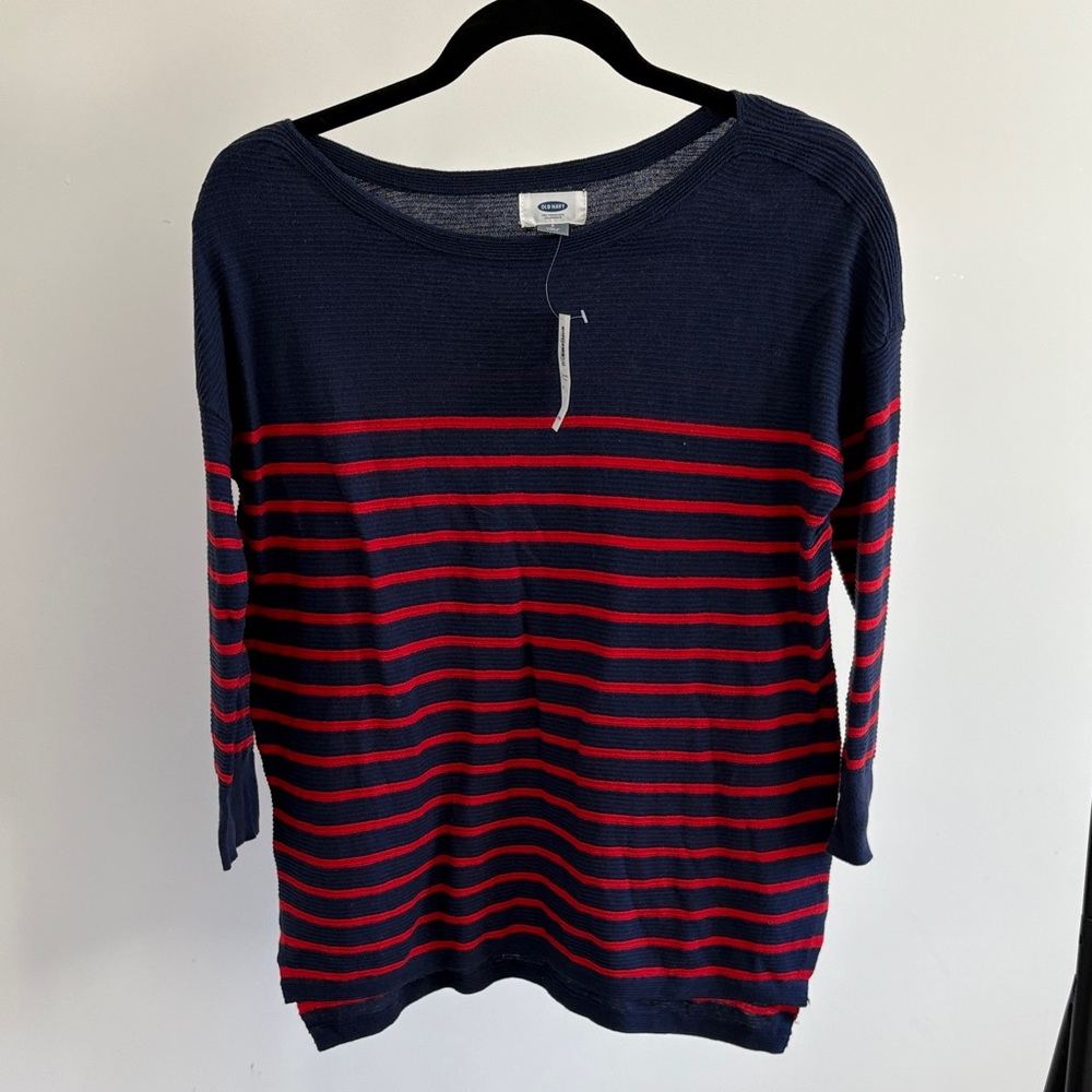 Old Navy Deep Blue Knit Top